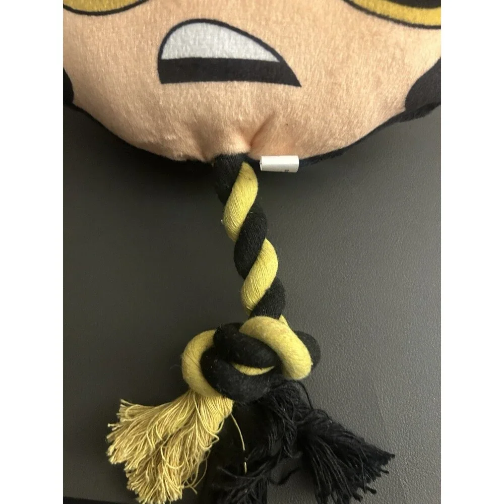 Perri’s Dog Toy ELVIS Squeaky Dog Toy Rope NWT